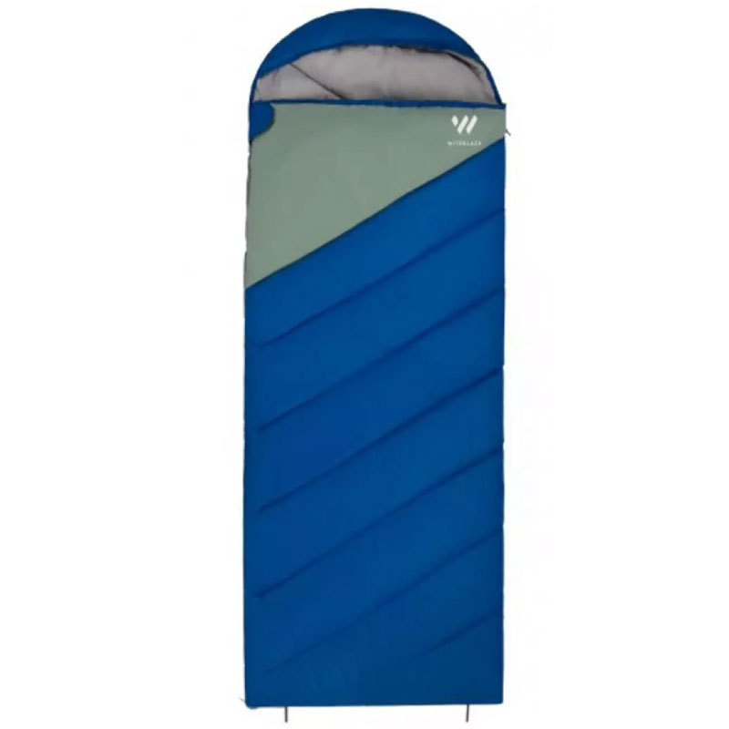 sleeping bag WITEBLAZE Camper Right Zip blue
